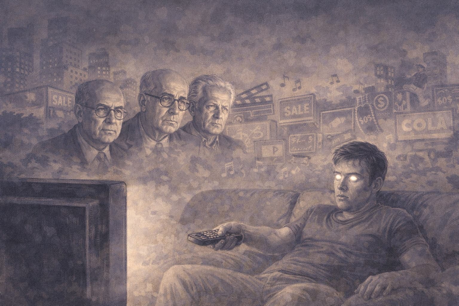 The Frankfurt School: Why the Culture Industry Puts Us to Sleep