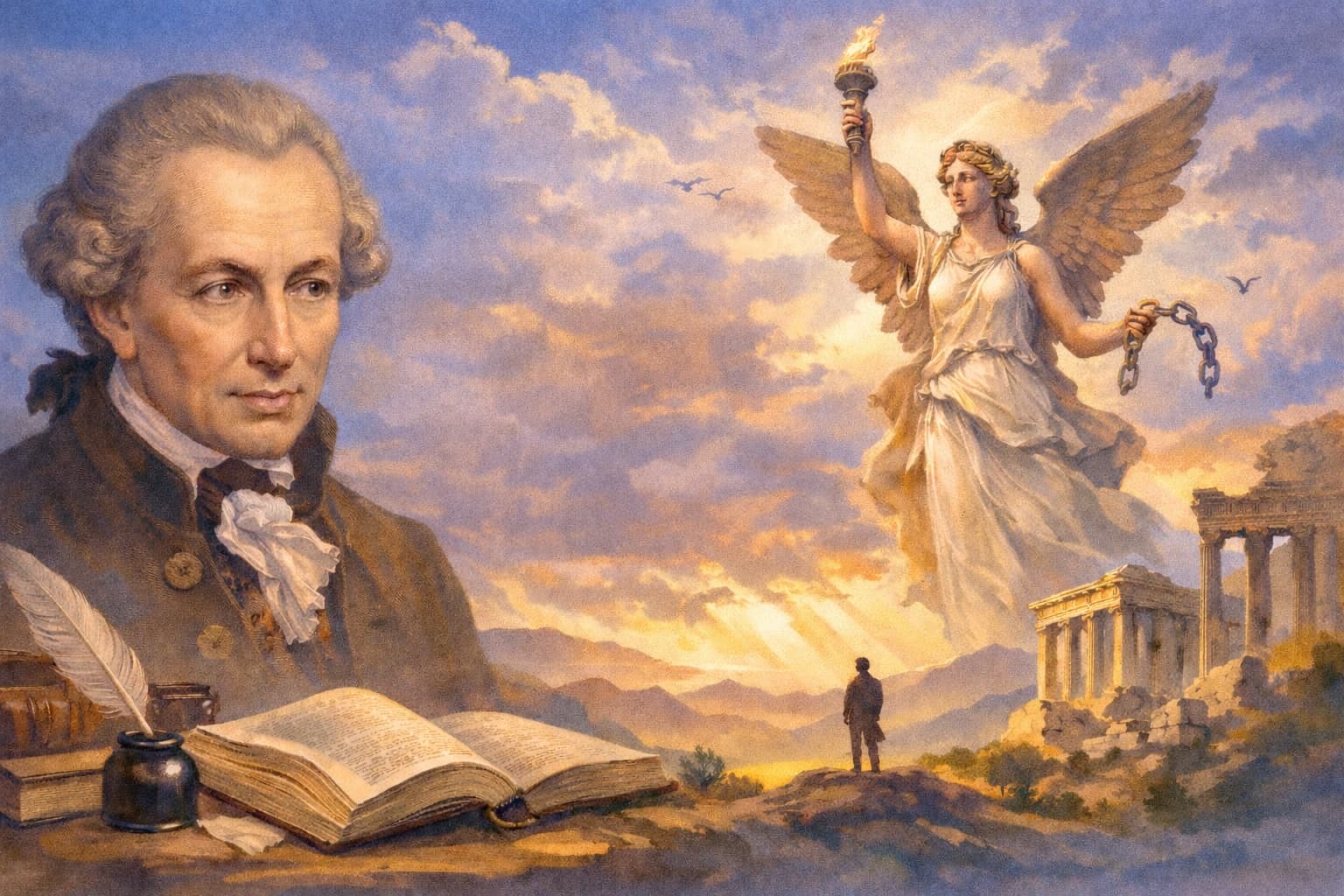 Kant y la libertad: actuar como si fueras el legislador del universo