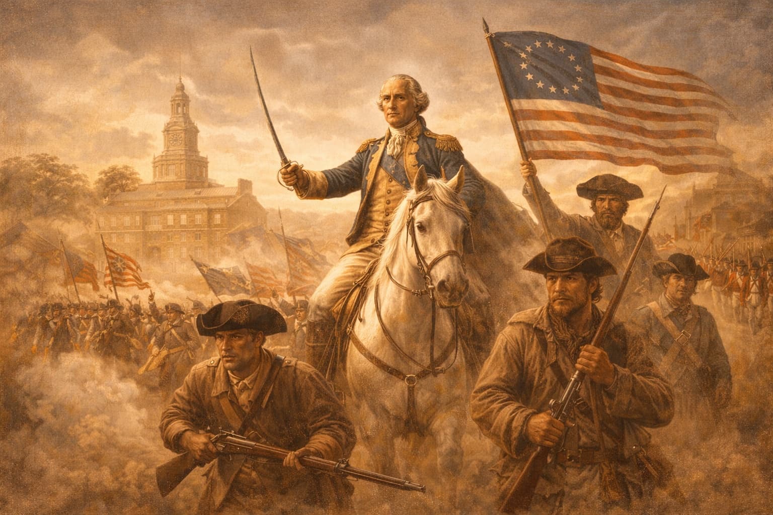 La independencia de Estados Unidos