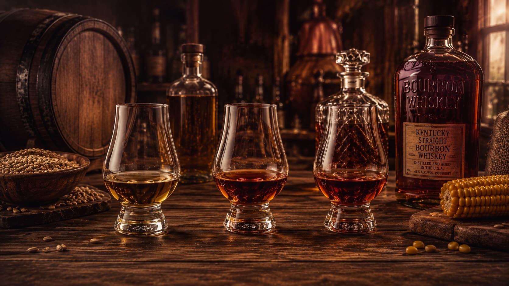 Single Malt, Blend y Bourbon: diferencias reales