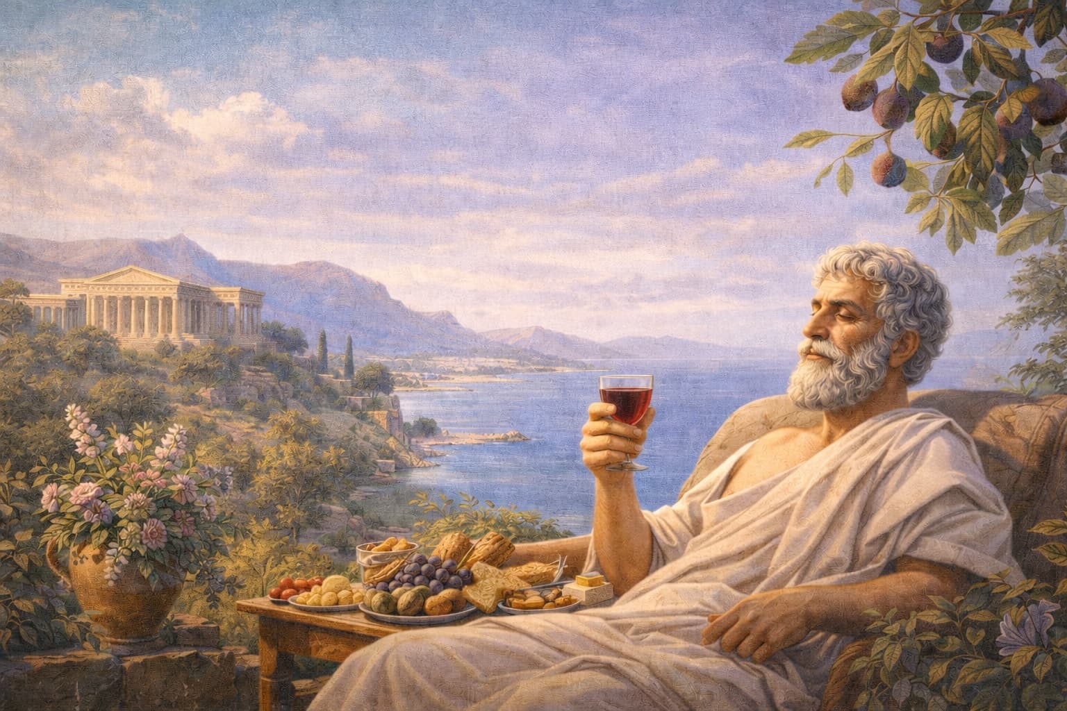 Epicurus: Why Moderate Pleasure Is the Key to Tranquility