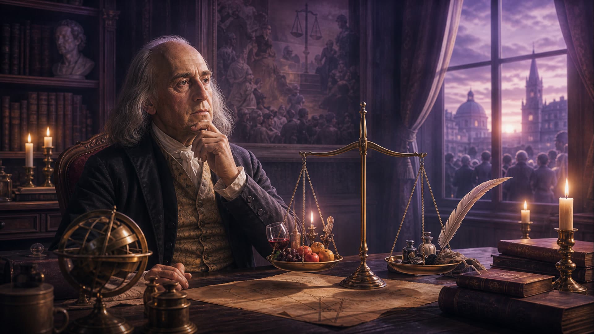 Jeremy Bentham: por qué la felicidad nunca alcanza