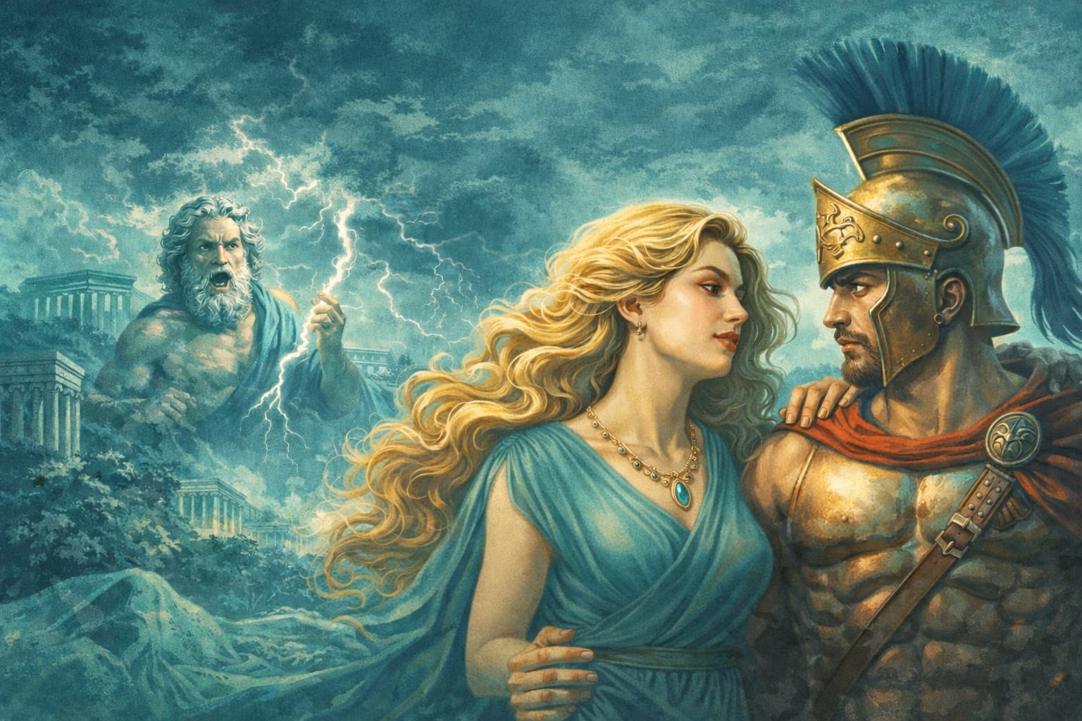 Afrodita, Ares y el Escándalo Olímpico