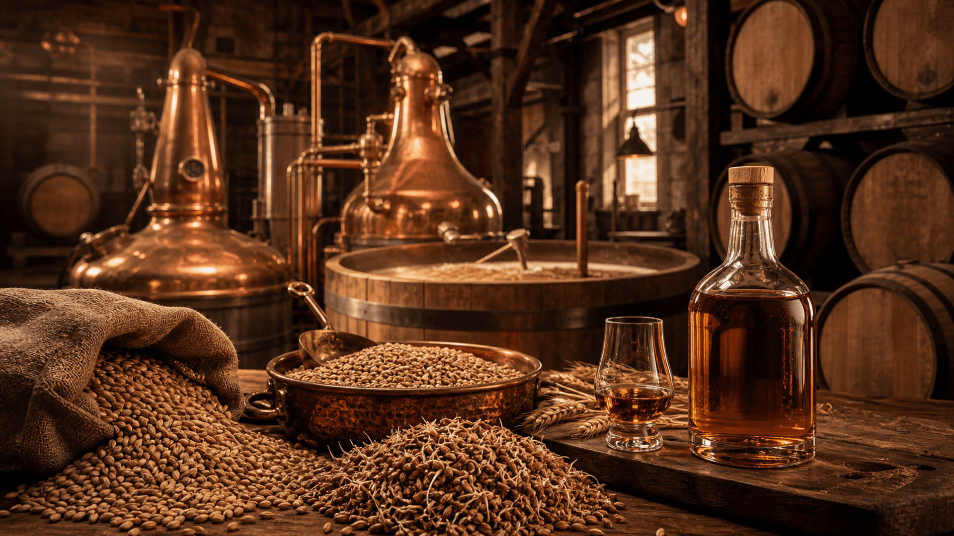 Cómo se hace el whisky: del grano a la botella