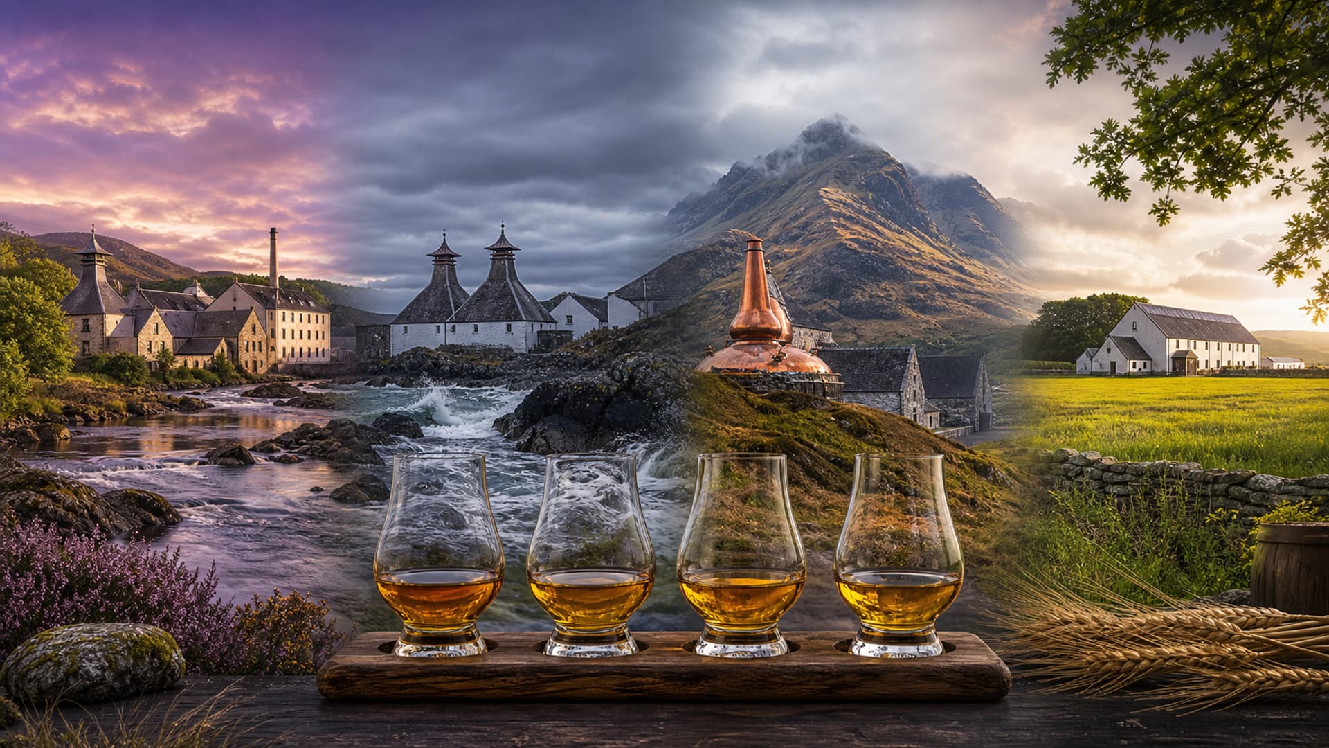 Speyside, Islay, Highlands y Lowlands: las regiones del Scotch explicadas